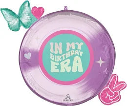 26" In my birthday era balloon