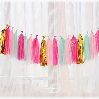 Paper Tassel Garland