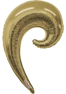36” Kurly Wave White Gold Large
