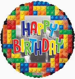 18" Birthday Blocks Lego