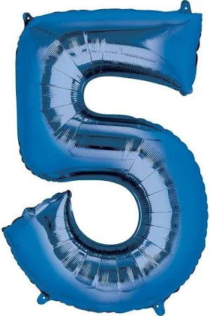 34” Number 5 Royal Blue CONVER