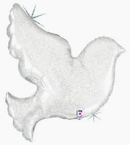 34" Pearl Dove Balloon