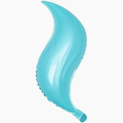24" Curve Balloon 2 ct: Teal