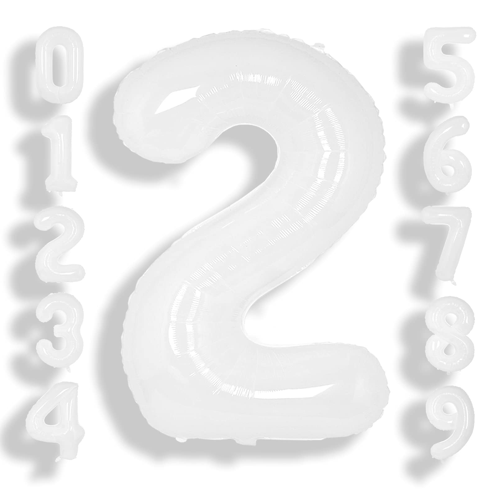 40" Cymylar White Number #2