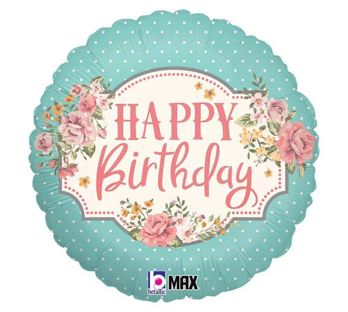 18" Vintage Birthday