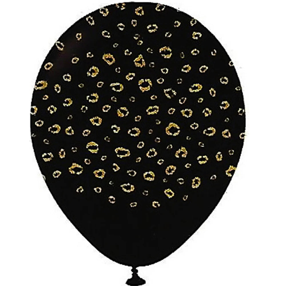 Kalisan 12" Black Safari Leopard 25ct