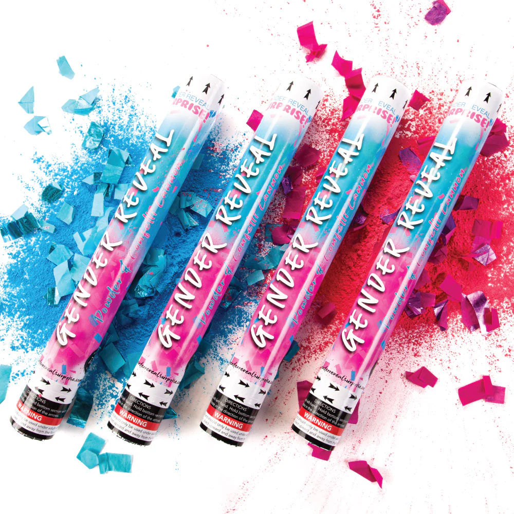 Gender Reveal Powder Poppers