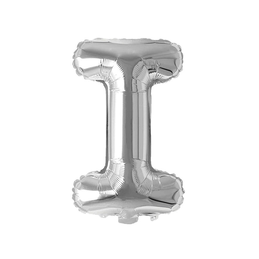 16" Silver Letter: I