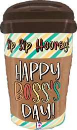 25" Boss's Day to go cup