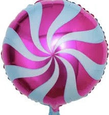 18" Candy Swirl: Fuchsia