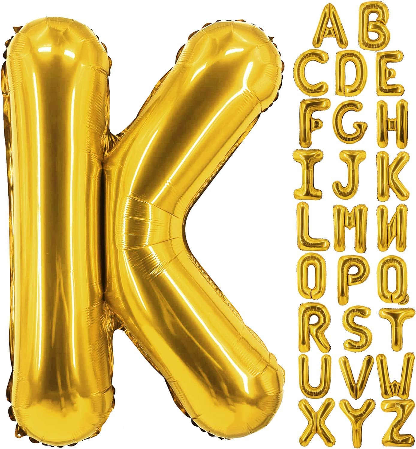 32" Gold Letter: K