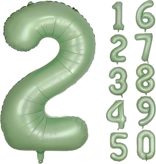 40" Satin Green Number: 2