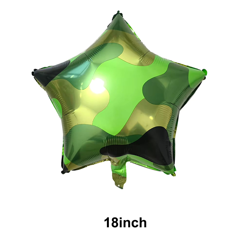 18" Camouflage Star