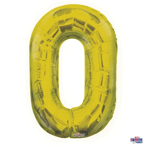 34” Number 0 Gold CONVER