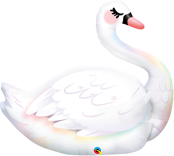 35" Graceful Swan