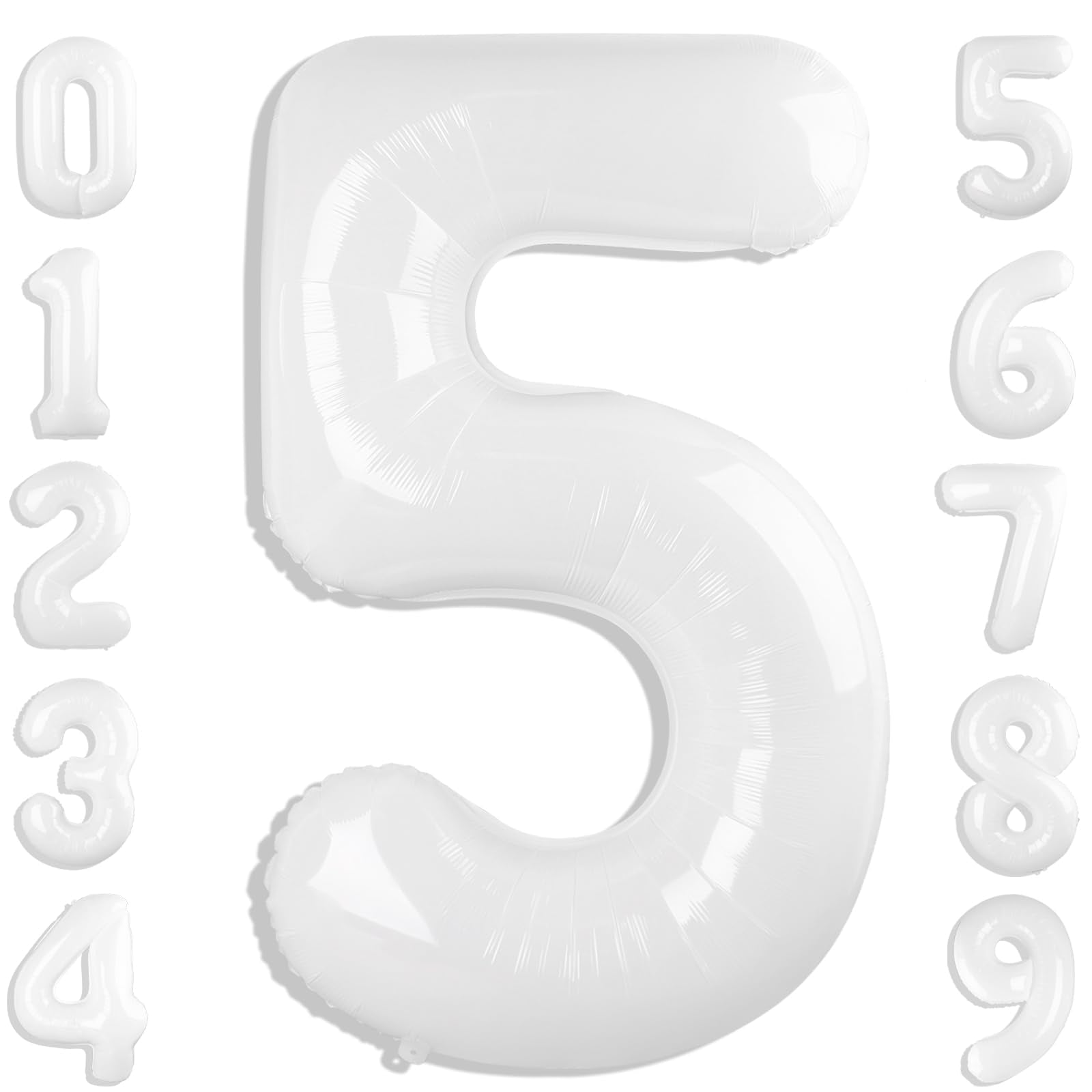 40" Cymylar White Number #5