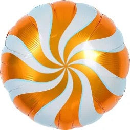 18" Candy Swirl: Orange