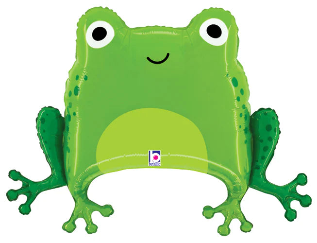 28" Green Frog Balloon