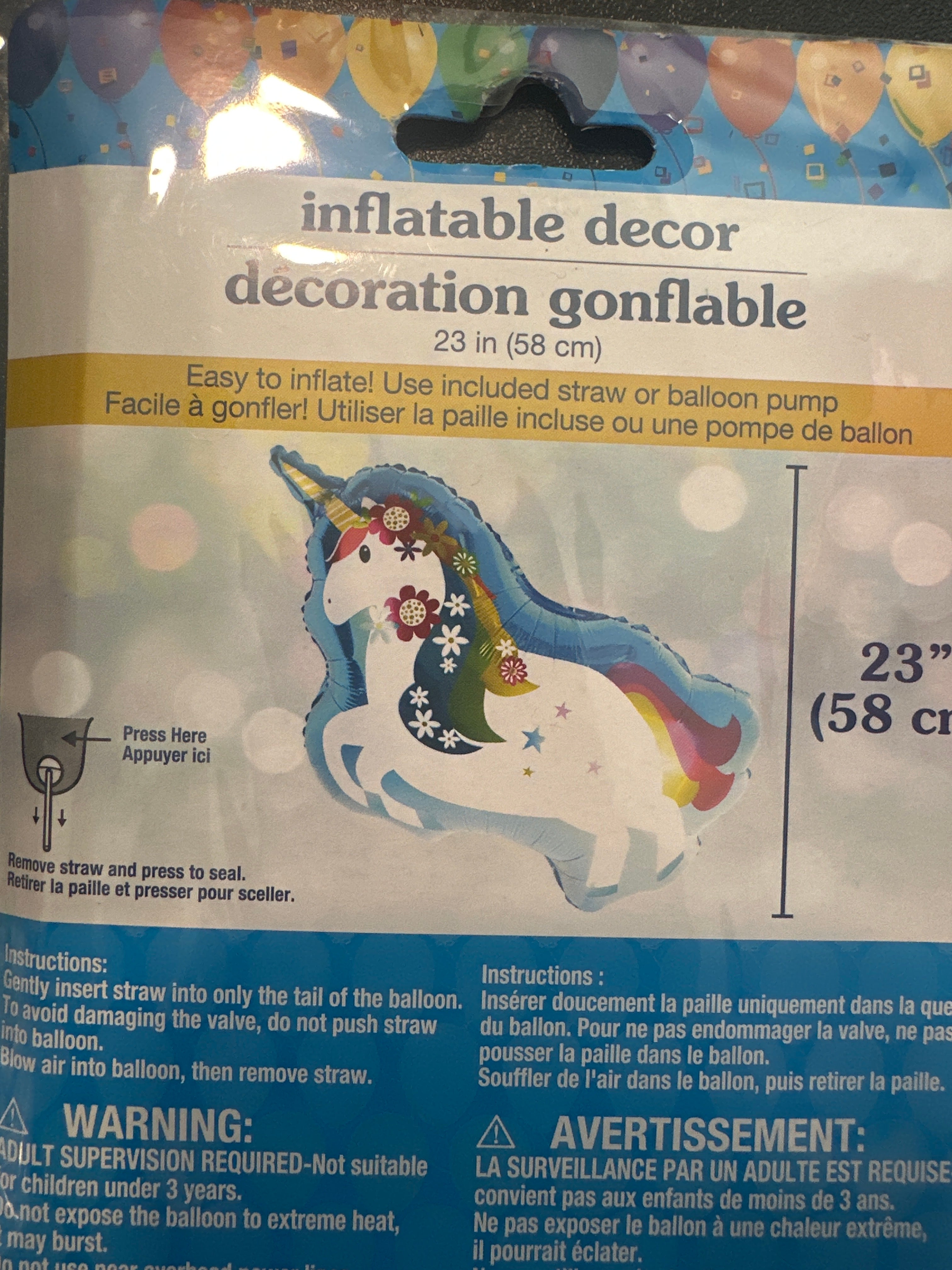 23” Unicorn