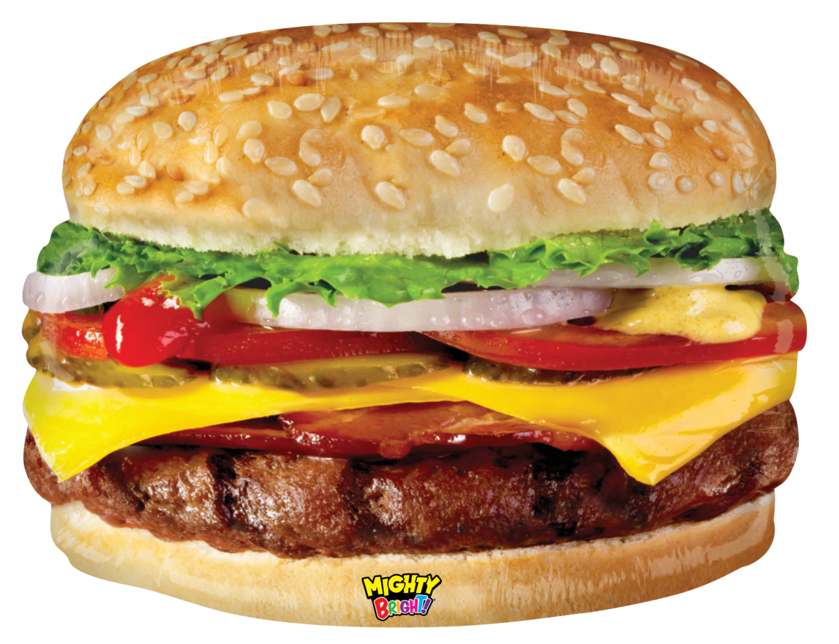 27" Mighty Bright Cheeseburger