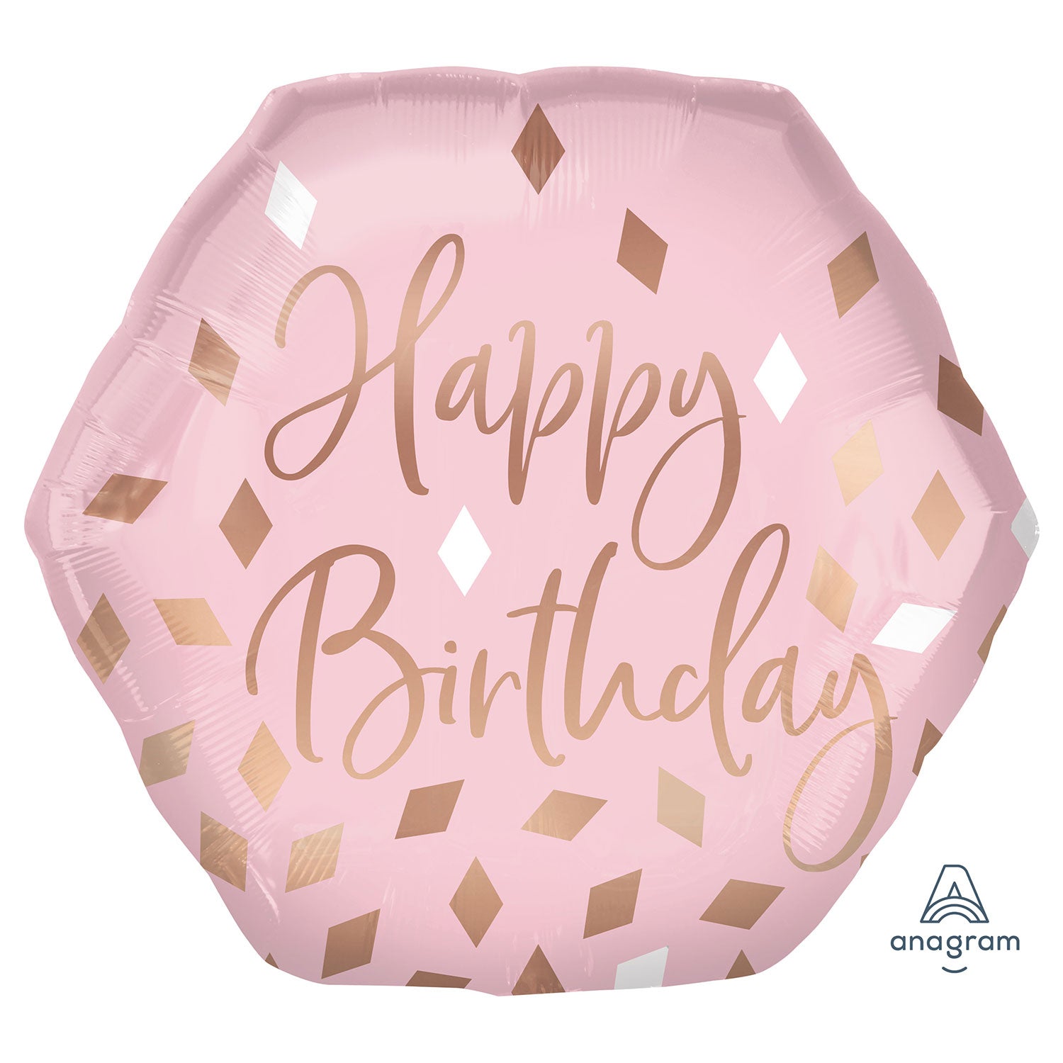 23" Happy Birthday Blush