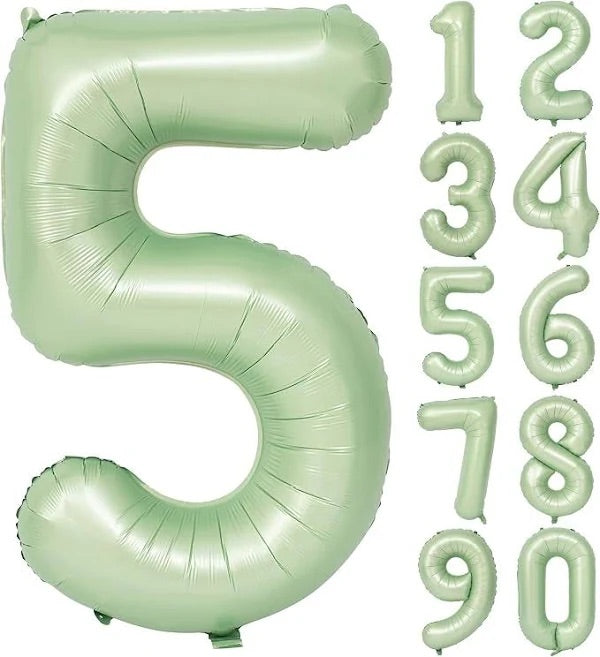 40" Satin Green Number: 5