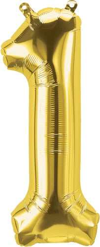 Betallic 16" Gold Number 1