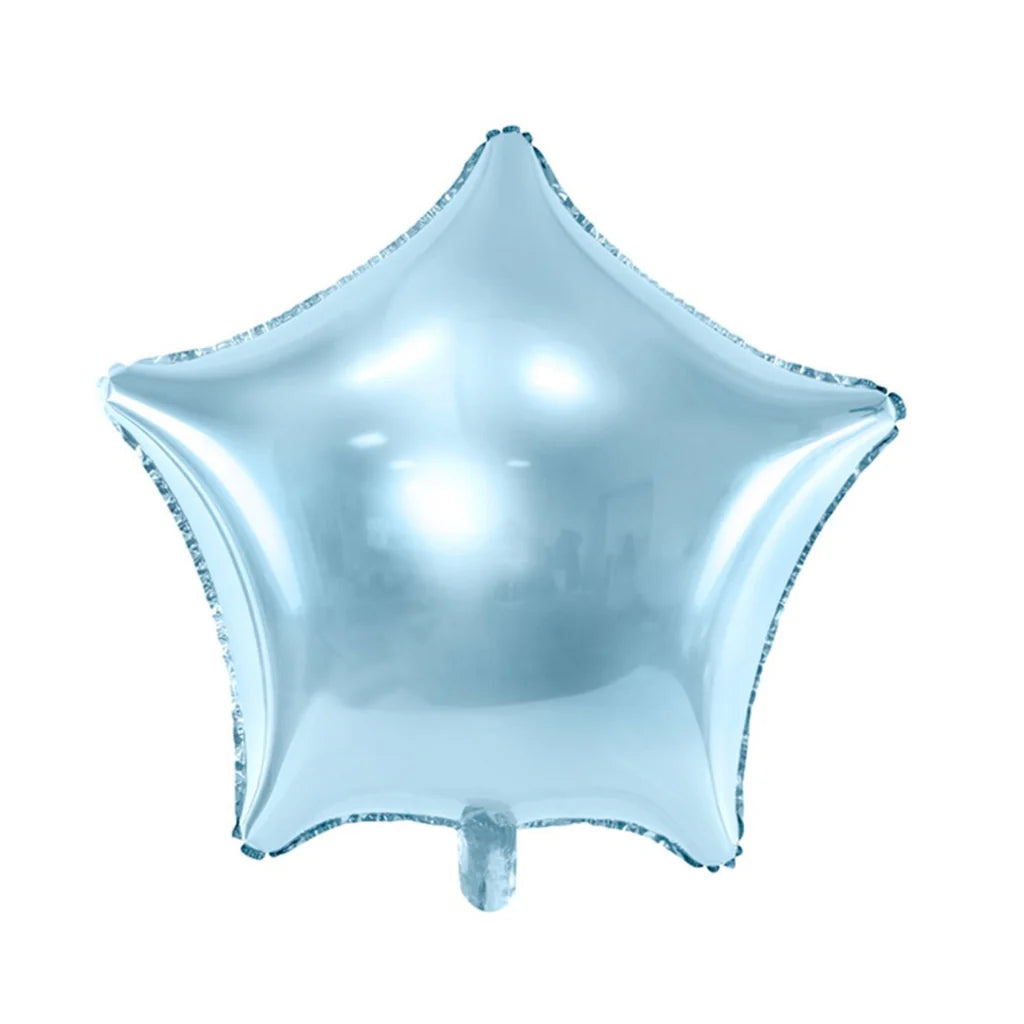 Lucky Foil: 32" Star Pastel Blue