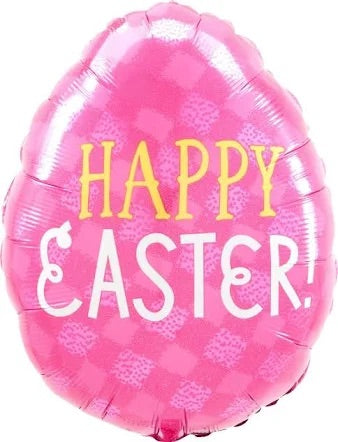 17" Happy Easter Bunny Egg