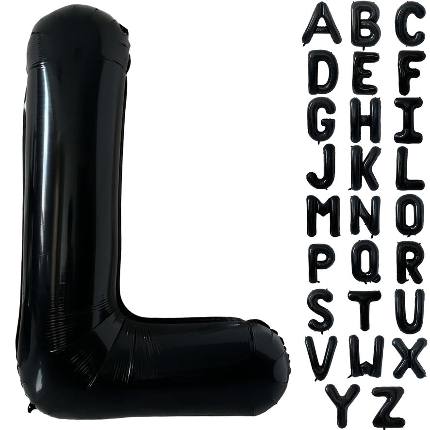 40” Black Letters: L