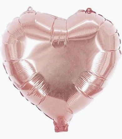 Unpackaged 18" Heart: Rose Gold