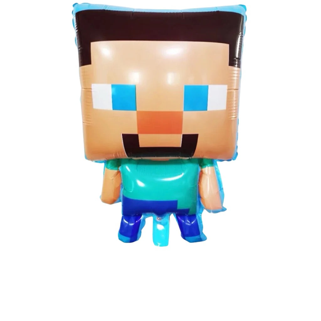 16" Mine Craft Green Steve (no helium)