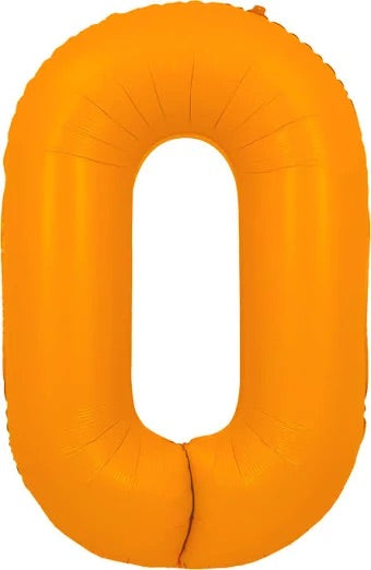 40" Neon Orange Number: 0