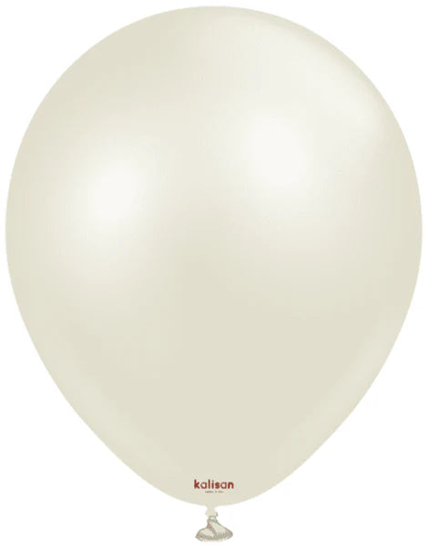 Kalisan 5" Aura Ivory White 50ct