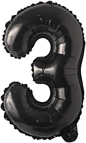 32” Black Number: 3