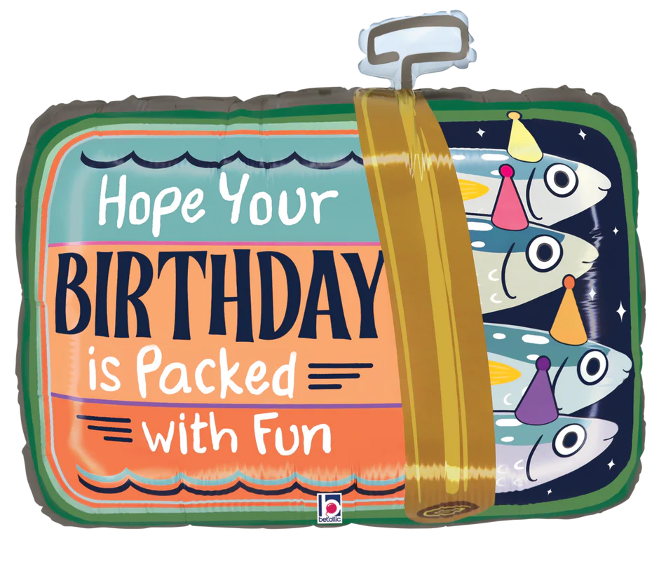 25" Sardine Birthday
