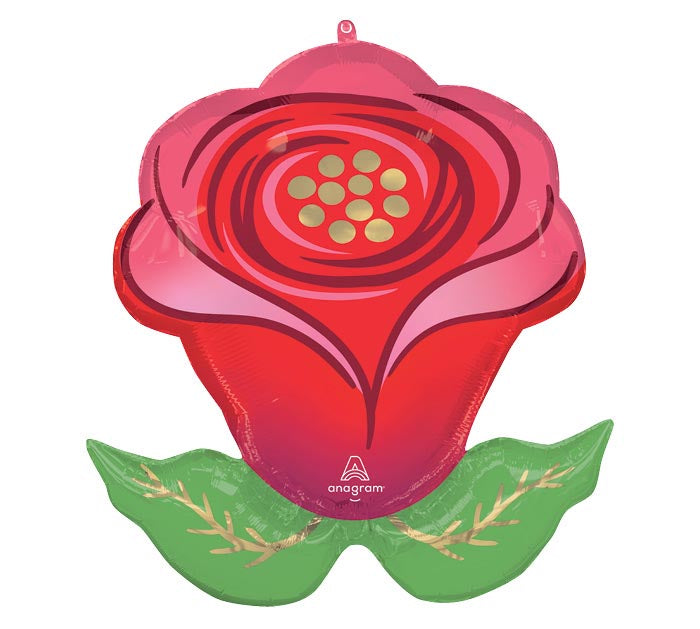 30" Supershape Sending flower Rose