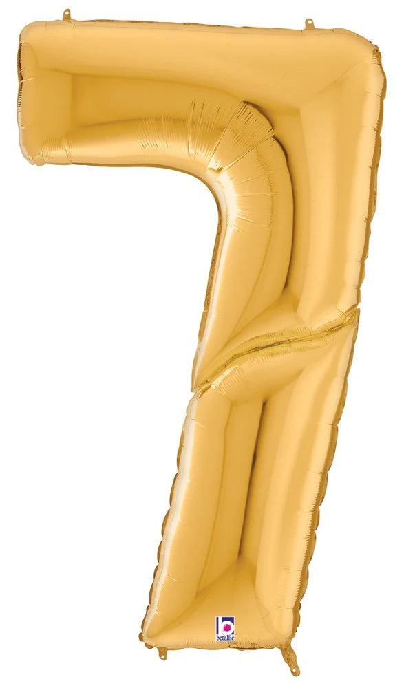 Betallic 16" Gold Number 7