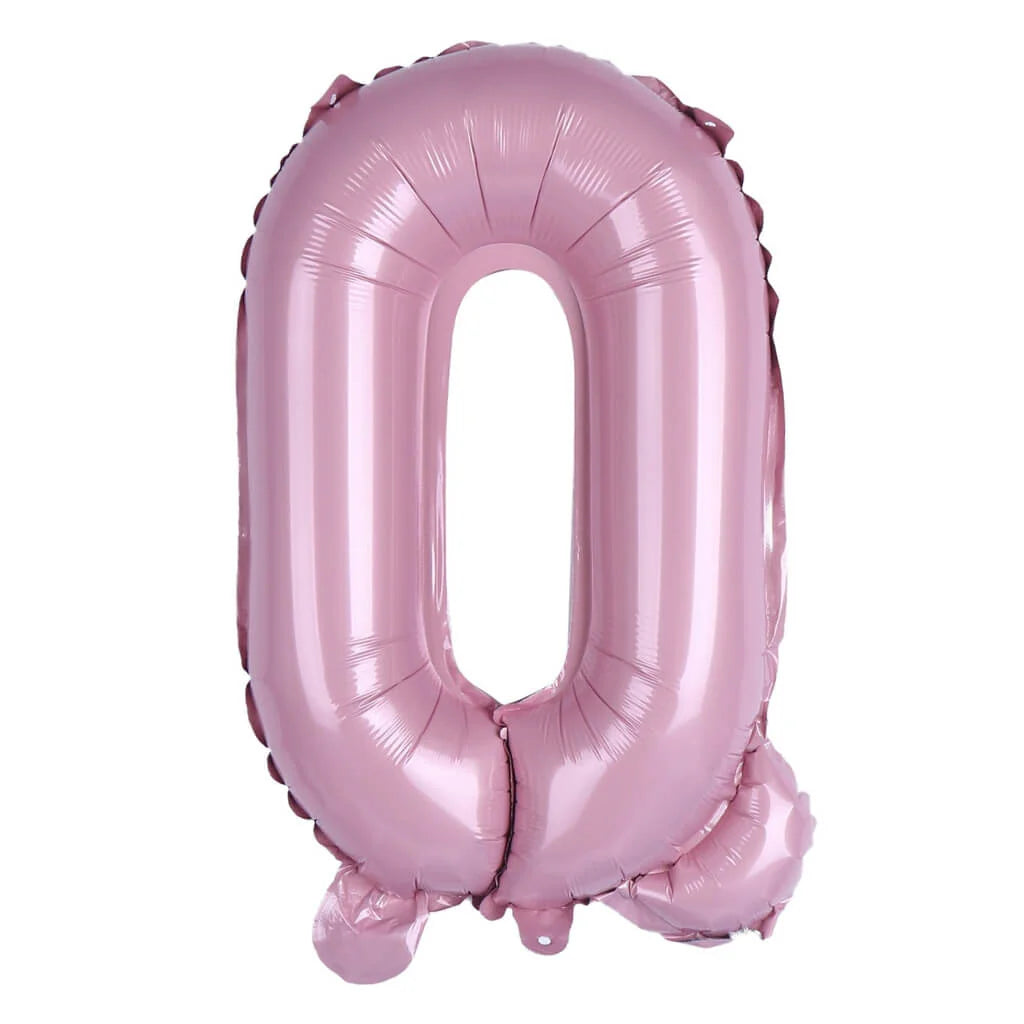 16” Baby Pink Letter: Q