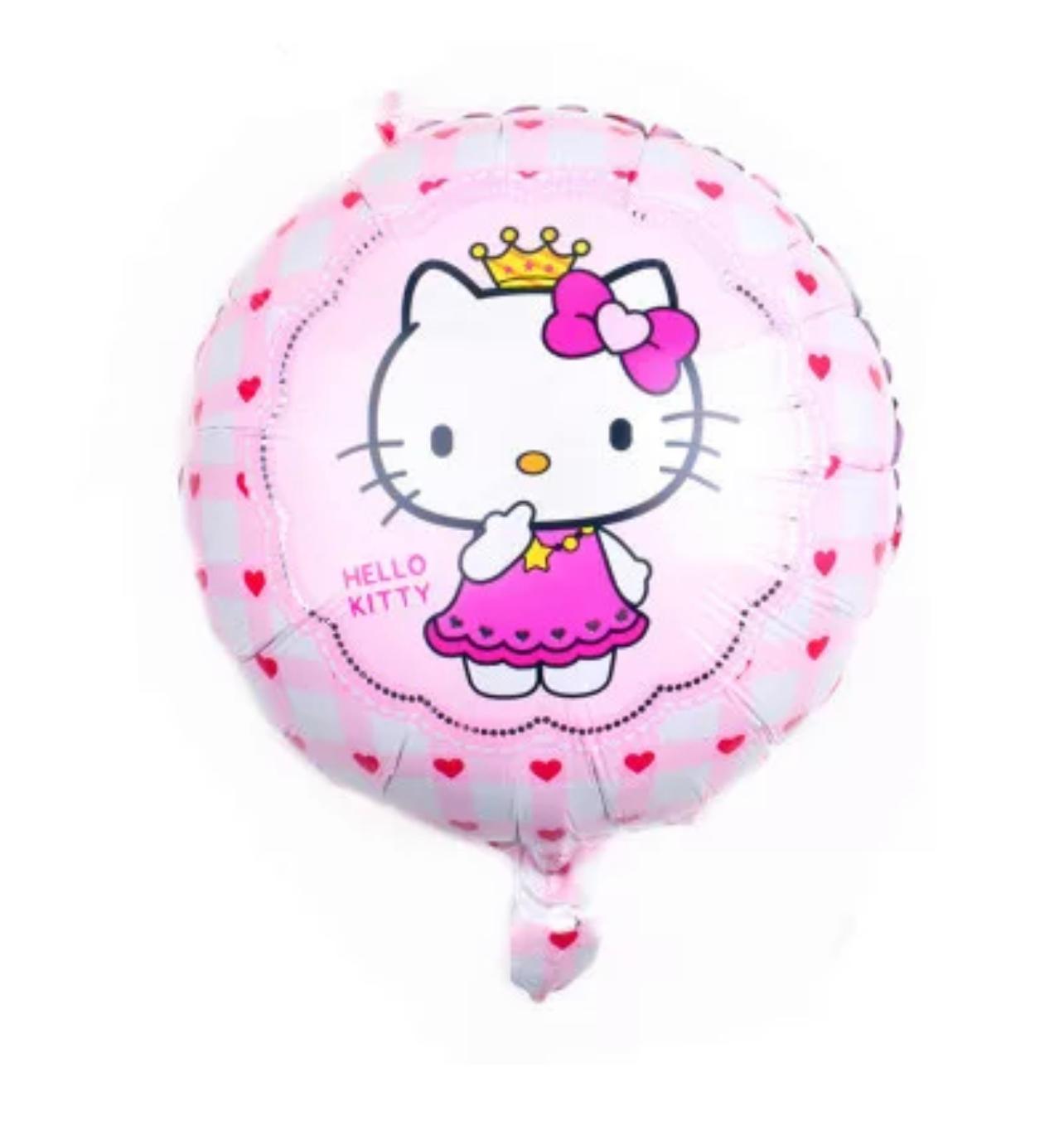 Hello Kitty 18” Round w/red hearts #34
