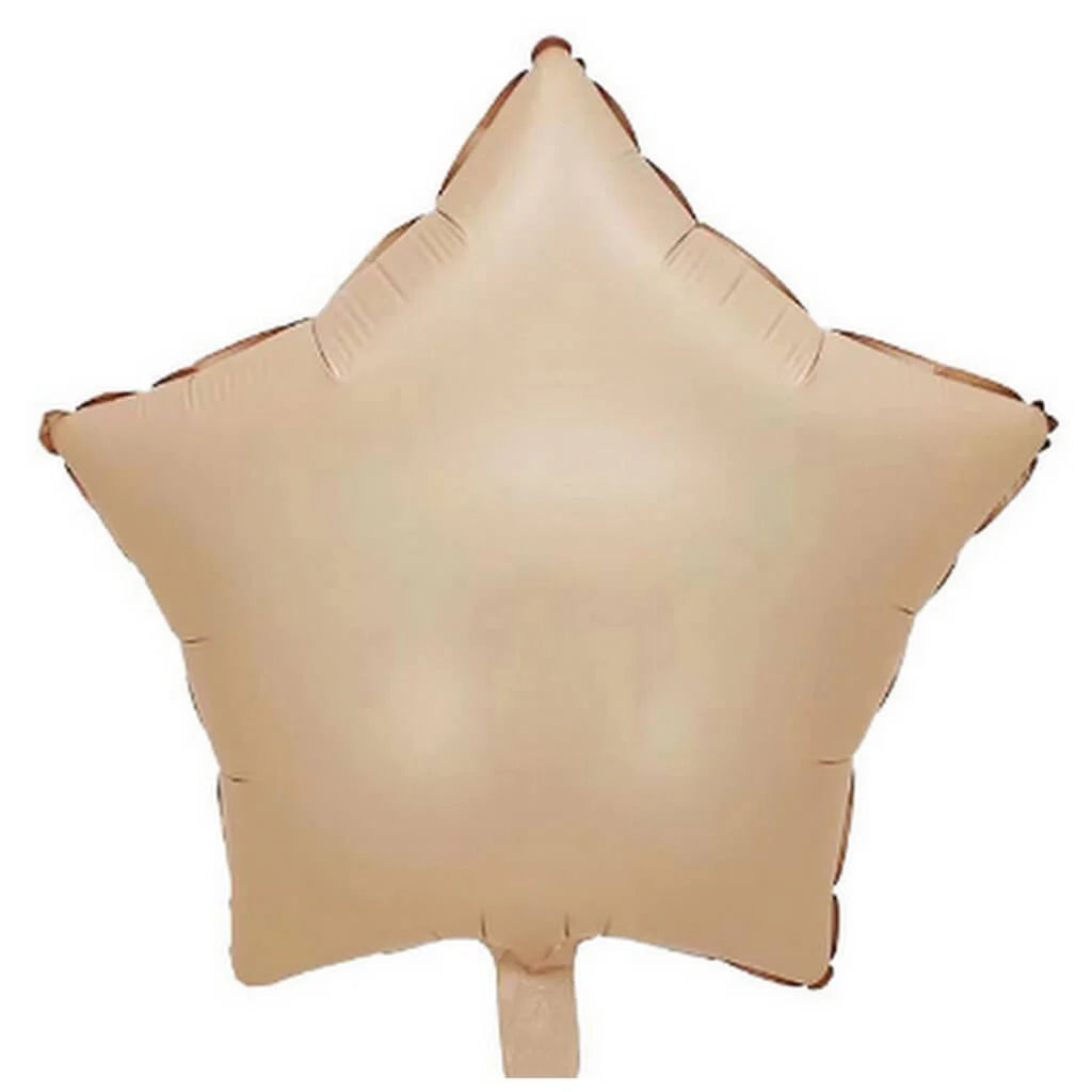 Lucky Foil: 18" Star Caramel