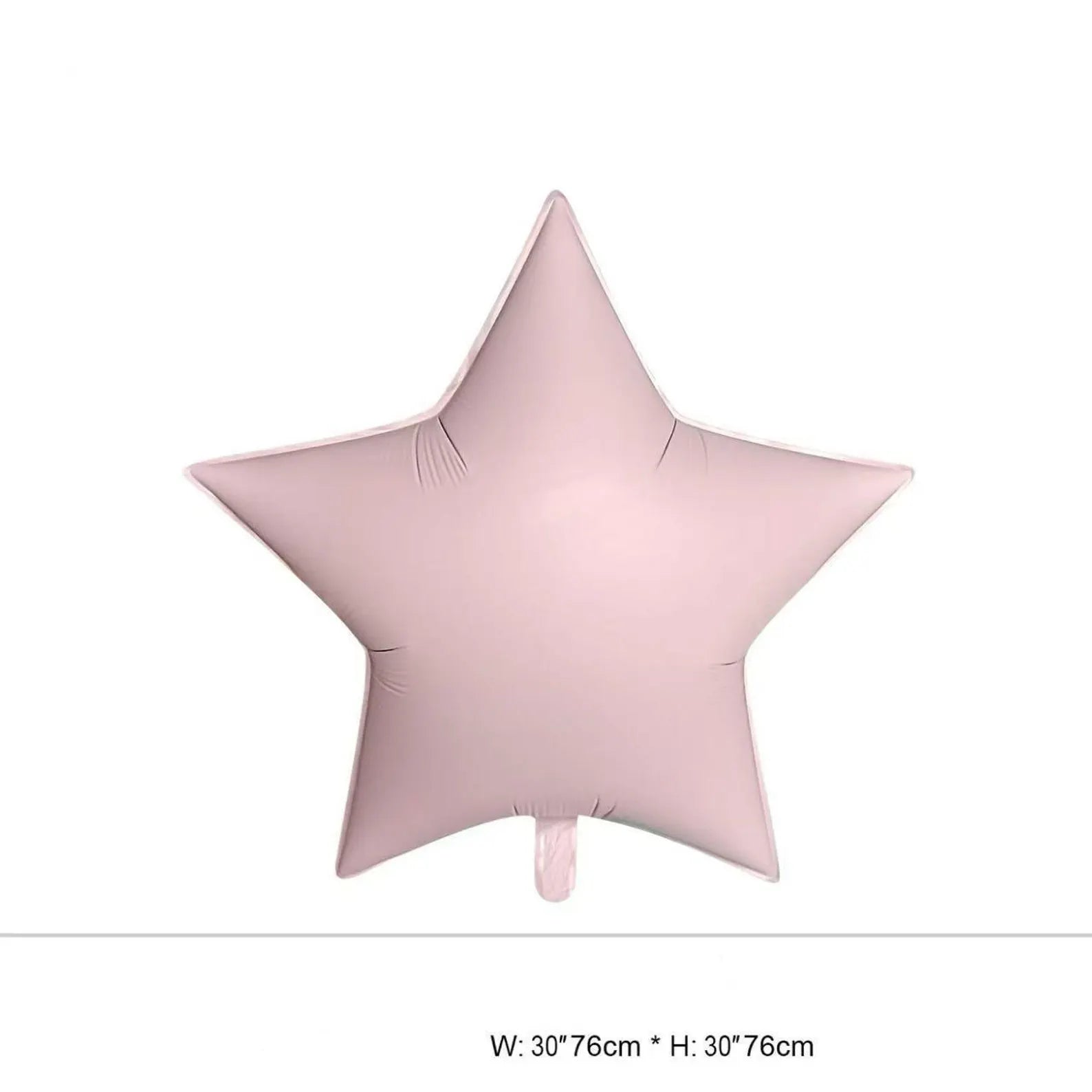 30" Star Foil: Pastel Pink