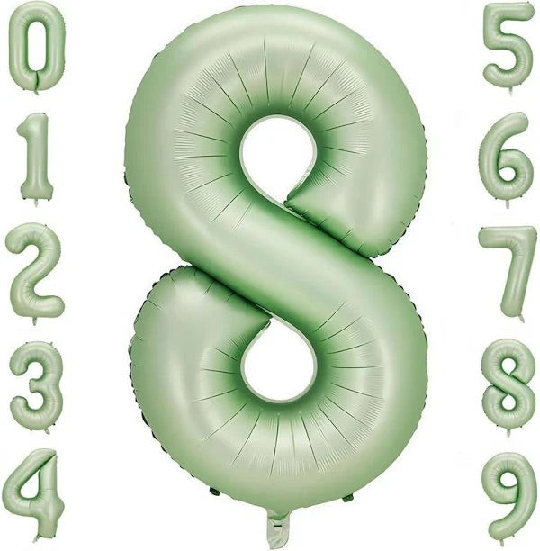 40" Satin Green Number: 8