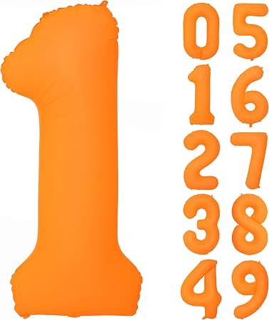 40" Neon Orange Number: 1