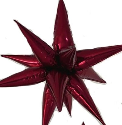 26" Starburst: Burgundy