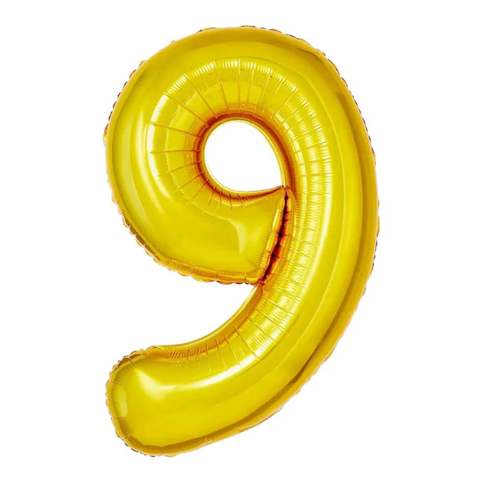 16" Gold Number #9