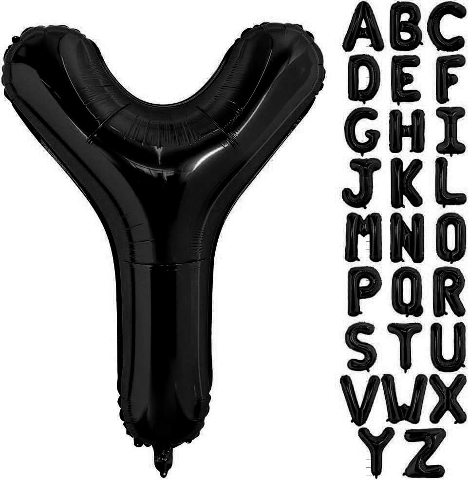40” Black Letters: Y