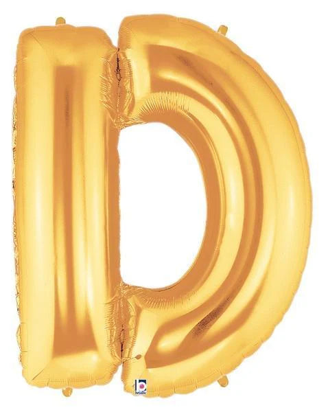 Betallic 16" Gold Letter D