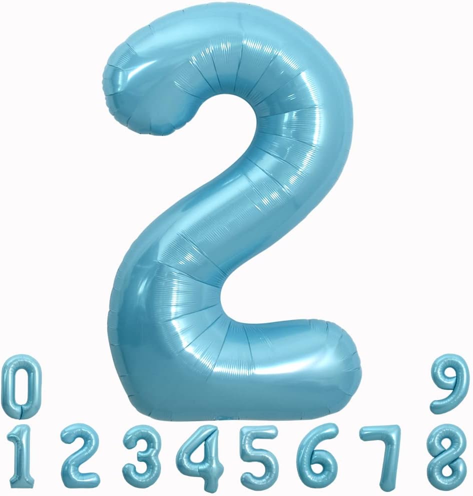 32” Baby Blue Number 2
