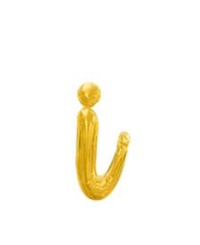 18" Gold Cursive Letter: I